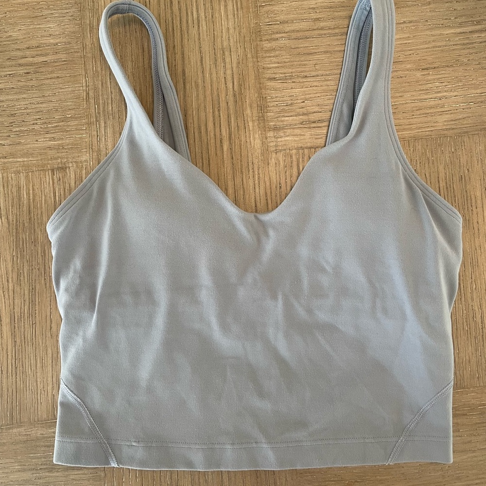 lululemon athletica blue/ Gray  Tank size 4